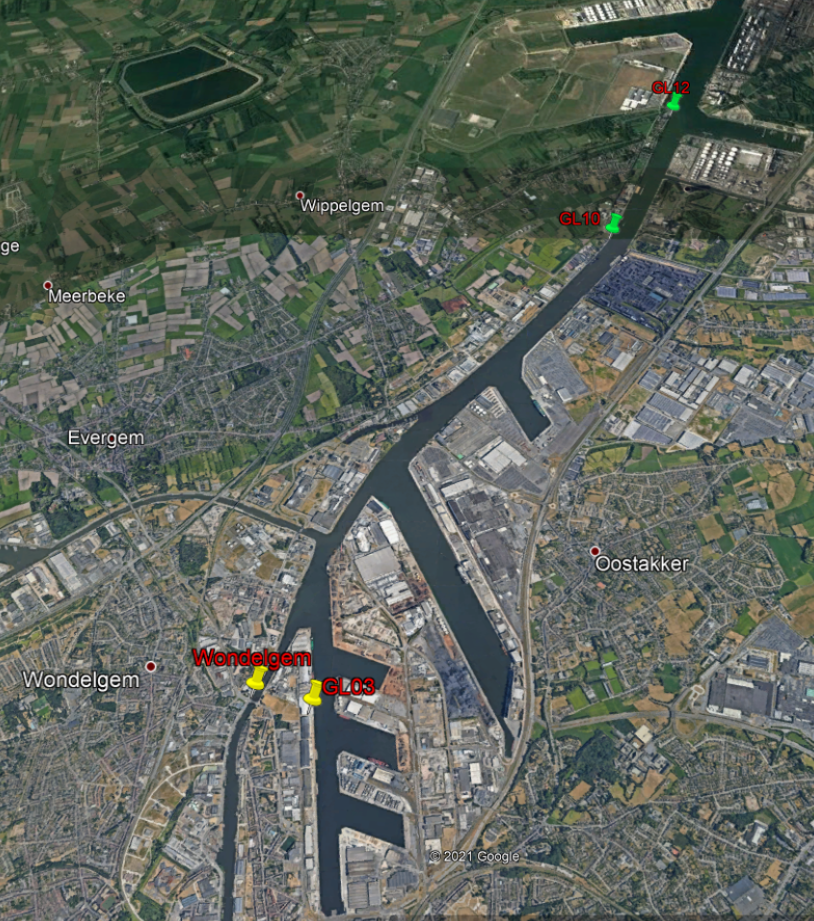 20220630 radarketen kanaal Gent-Terneuzen