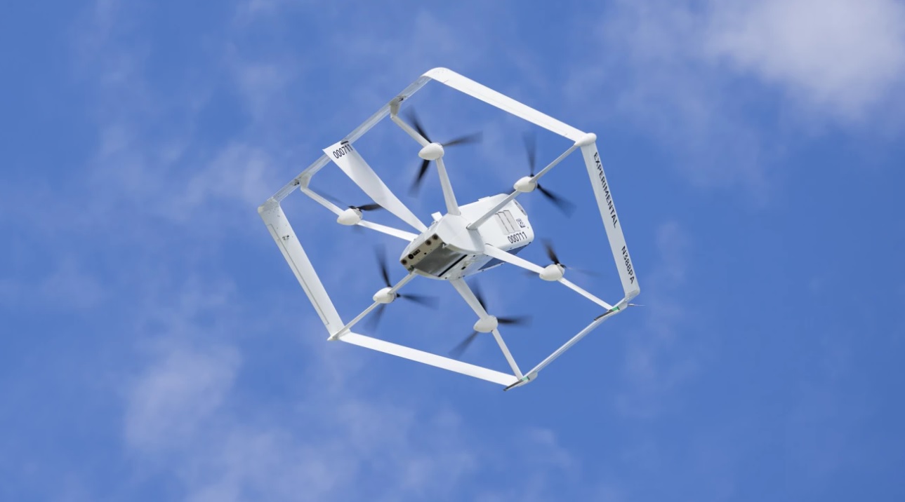 20220811 Het nieuwste delivery drone ontwerp van Amazon