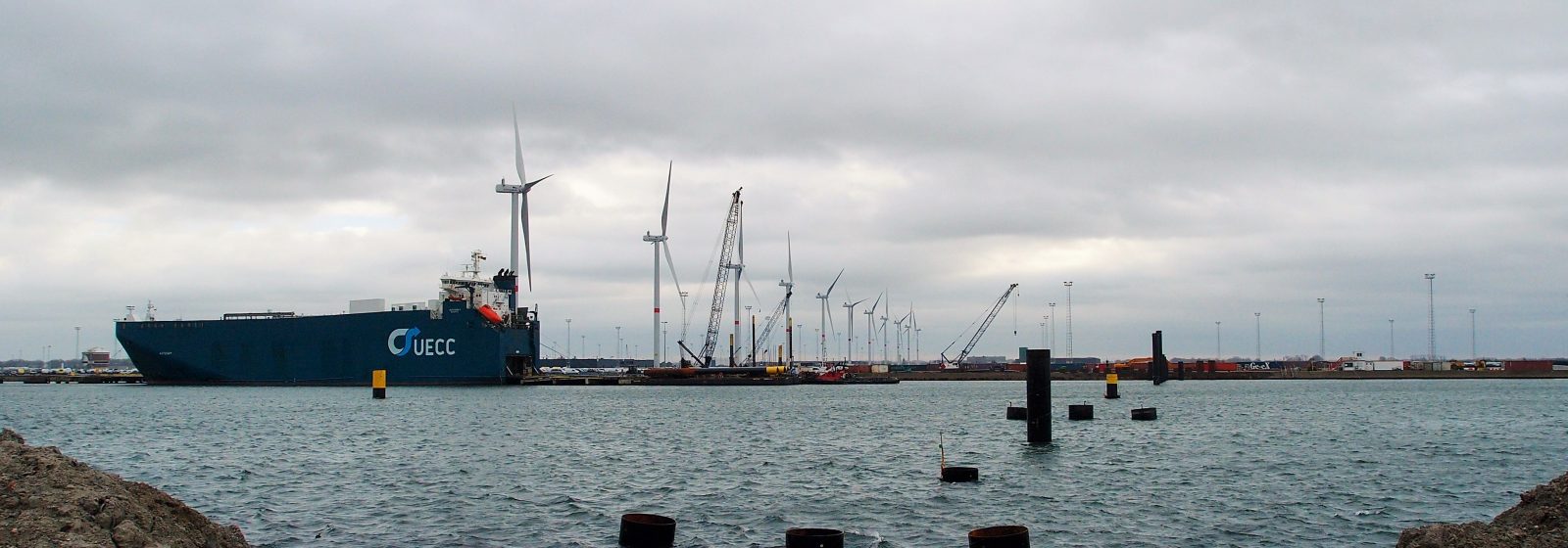 ICO Windpark in Zeebrugge