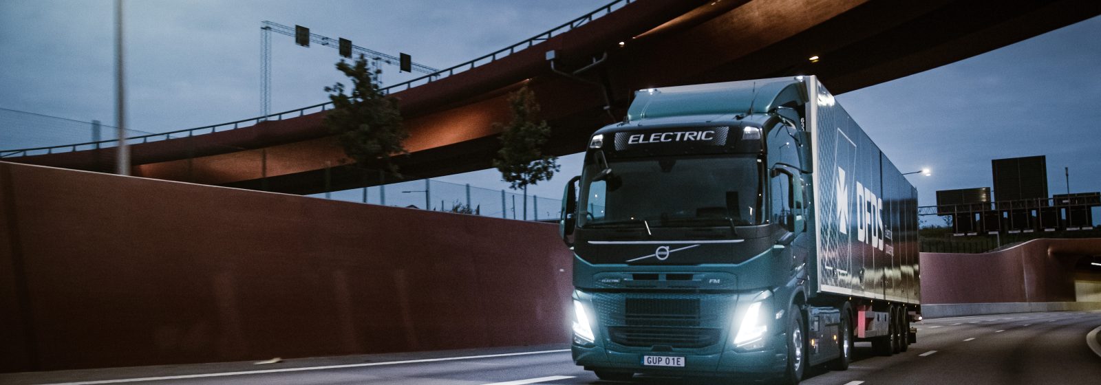e-truck Volvo DFDS