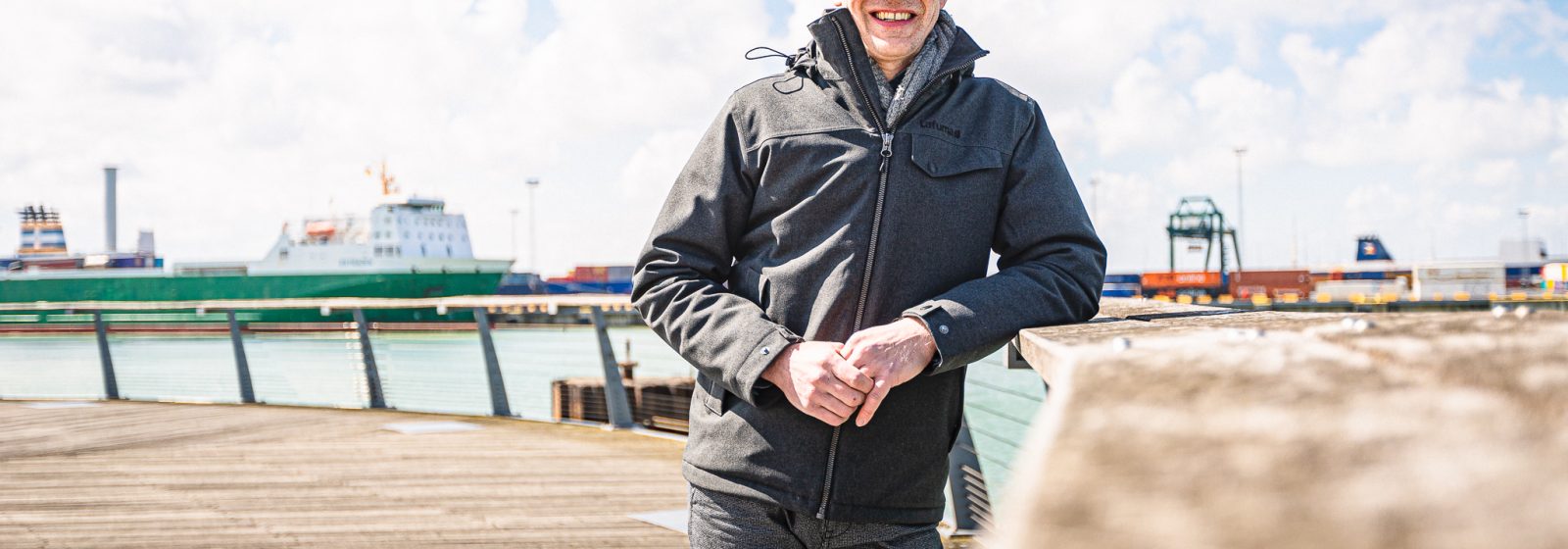 Jan Masureel is gebiedscoördinator Zeebrugge