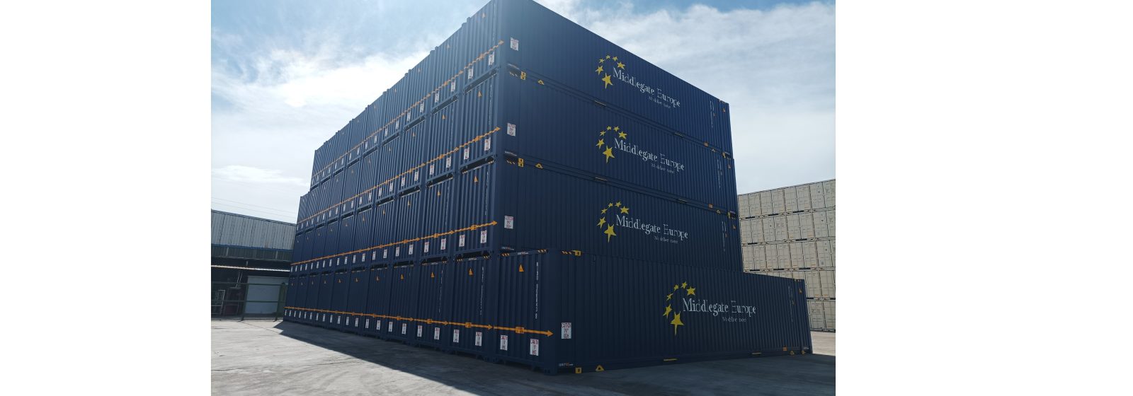 Nieuwe containers bij Middlegate Europe