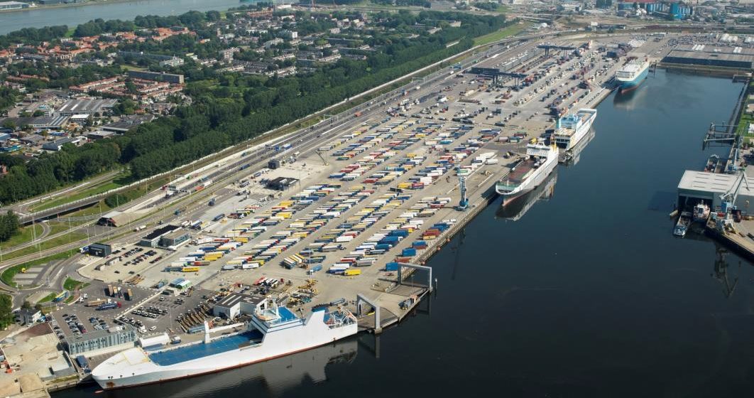 C.RO Ports Rotterdam terminal in Rozenburg