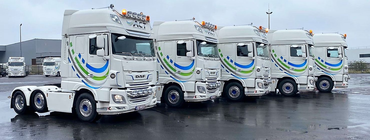 Nieuwe drieassige trekkers van DAF Trucks voor containervervoerder ACT International