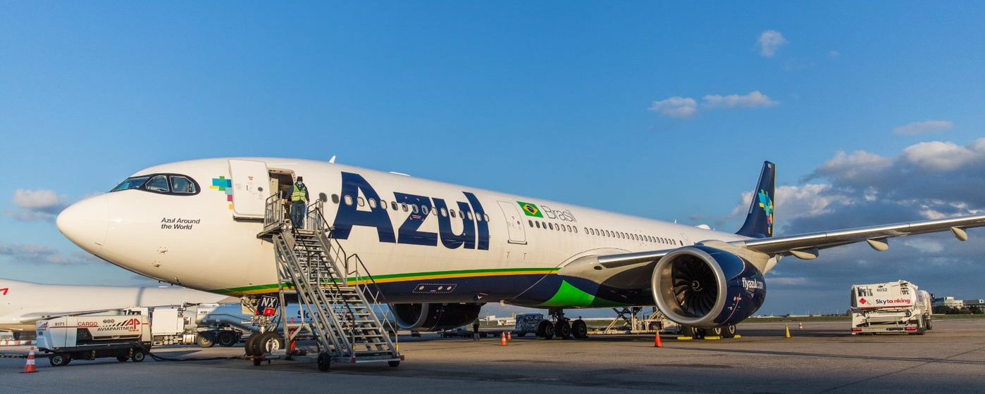Azul Cargo op Brussels Airport