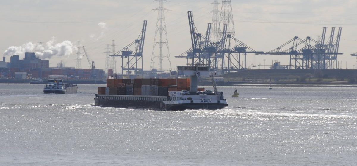 Containerbinnenvaart Antwerpse haven
