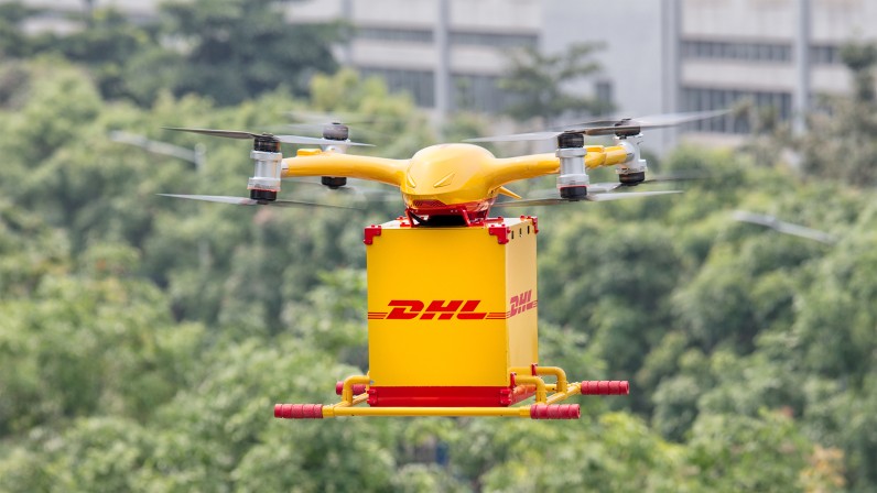 Drone DHL in China 2019