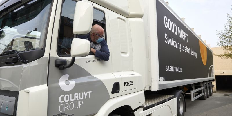 Elektrische truck Colruyt Group