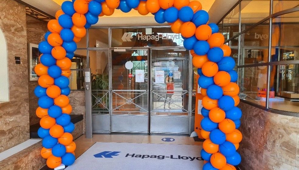 Duitse rederij Hapag-Lloyd viert 'welkom terug-dag' op 't Eilandje in Antwerpen