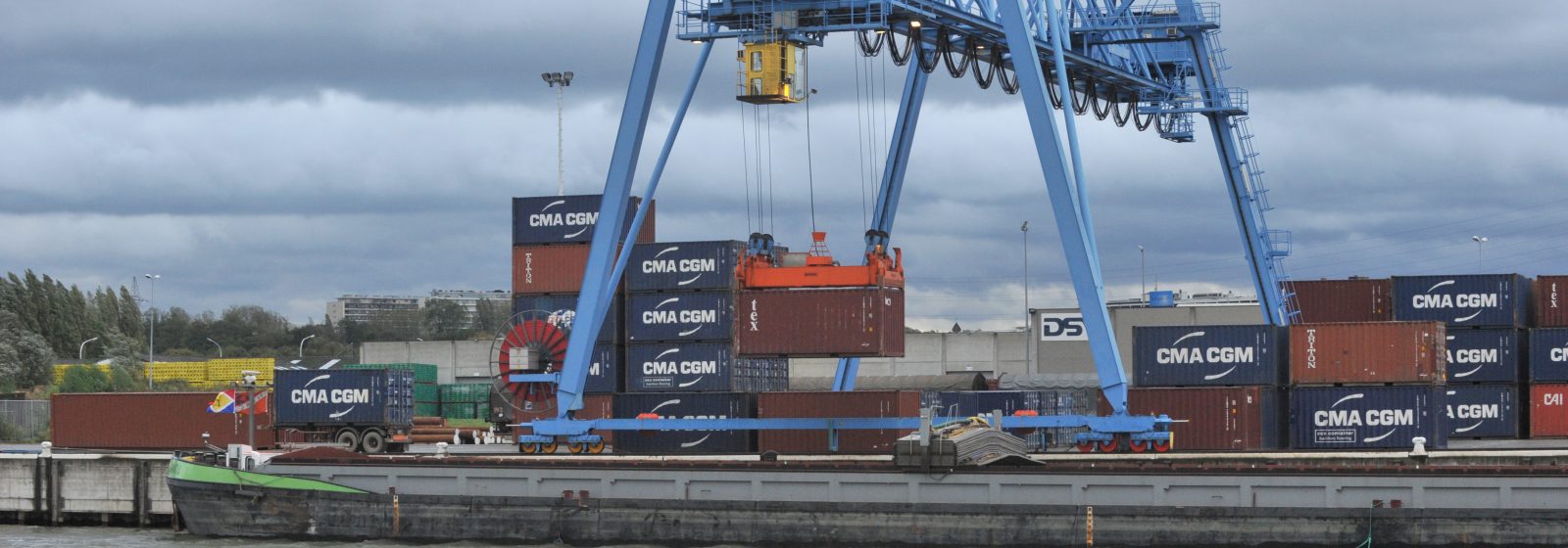 Containerterminal haven Brussel