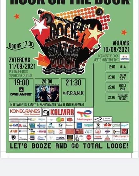 Affiche 'Rock on the Dock 2021'