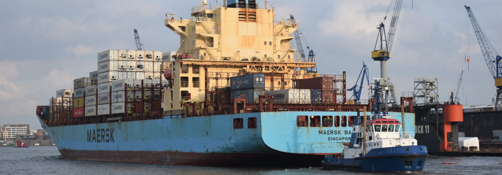 De 'Maersk Batur' van 3.075 teu
