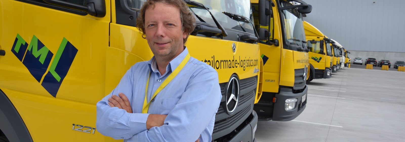 Bert Vandecaveye, CEO van Tailormade Logistics