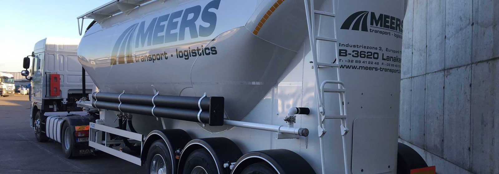 Meers Transport Groep uit Lanaken is gespecialiseerd in bulkvervoer