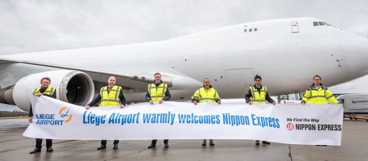 Japanse logistieke dienstverlener Nippon Express vestigt zich op Liege Airport