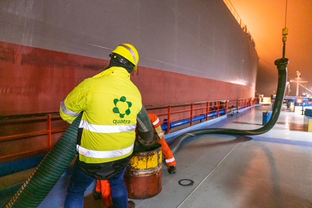 Quatra Lokeren recycleert eetbare oliën uit waswater van tanks zeeschepen