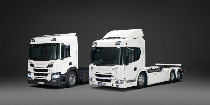 Elektrische trucks Scania
