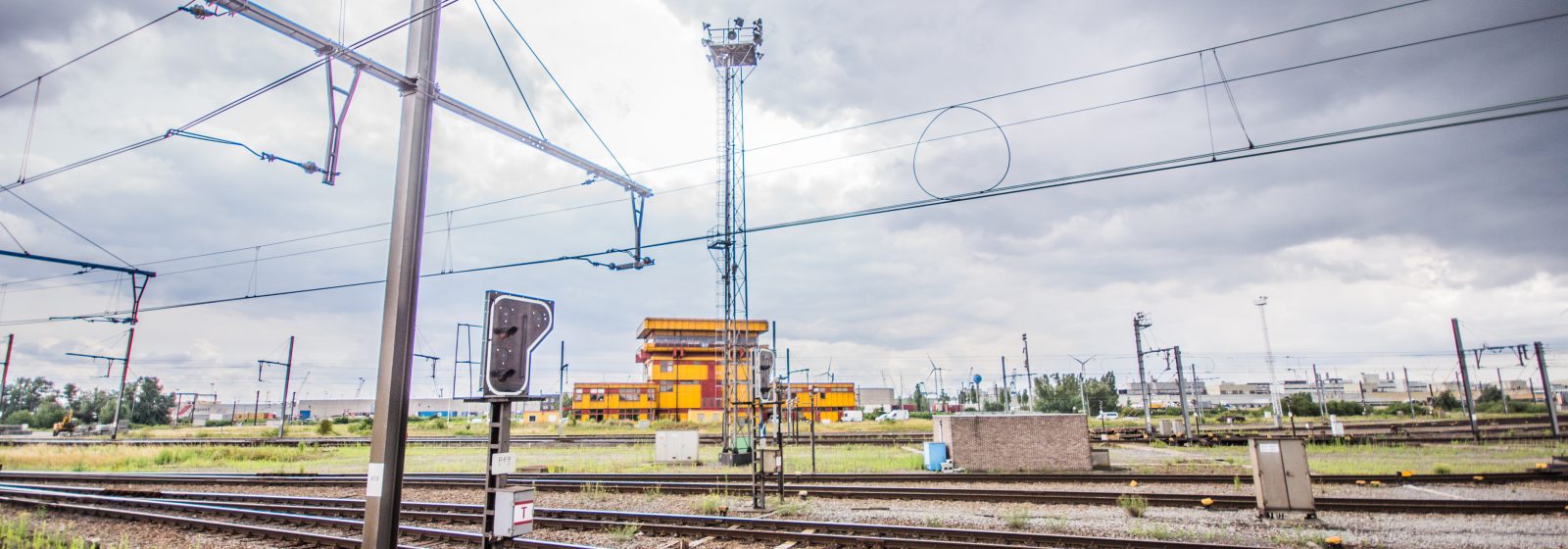 Spoor Antwerpen haven rangeerstation