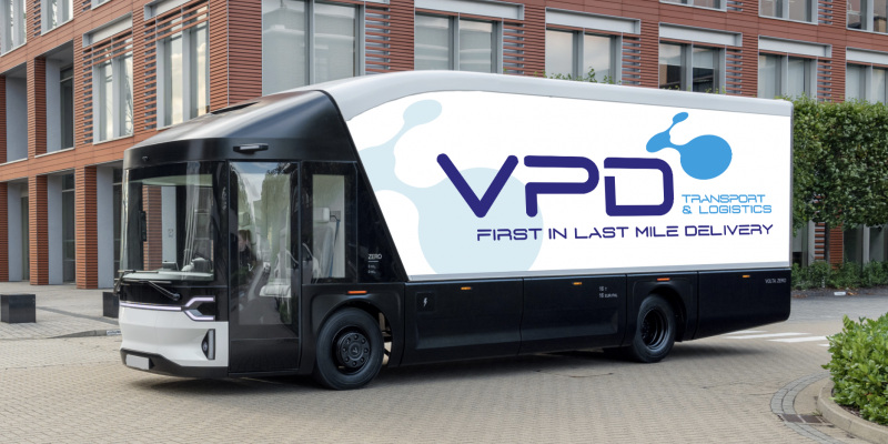 VPD Transport & Logistics - 100% elektrische truck Volta Zero
