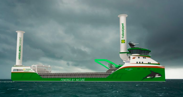 20220302 Bulkschip op waterstof 'With Orca' Egil Ulvan Rederi
