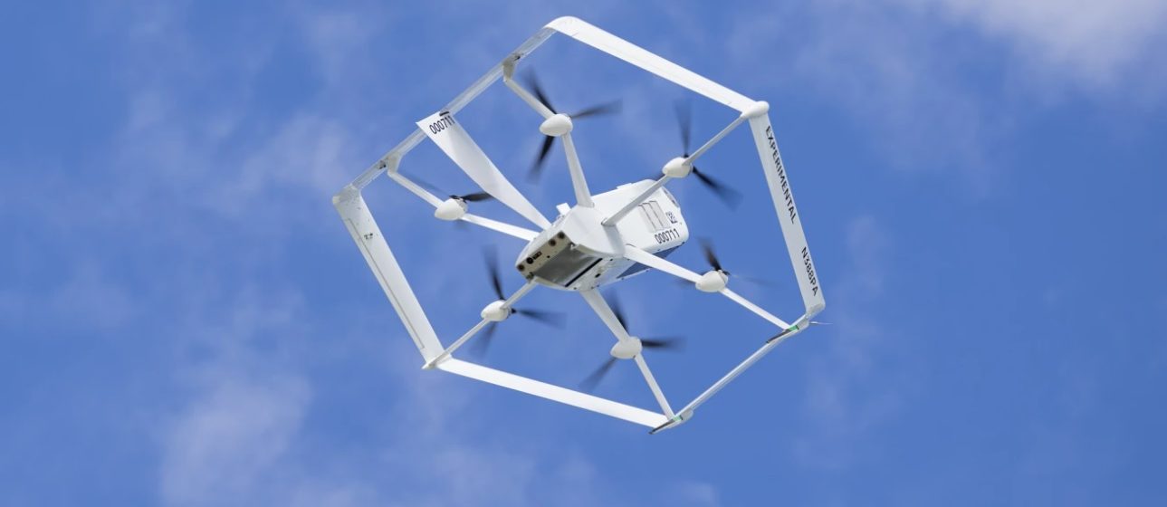 20220811 Het nieuwste delivery drone ontwerp van Amazon