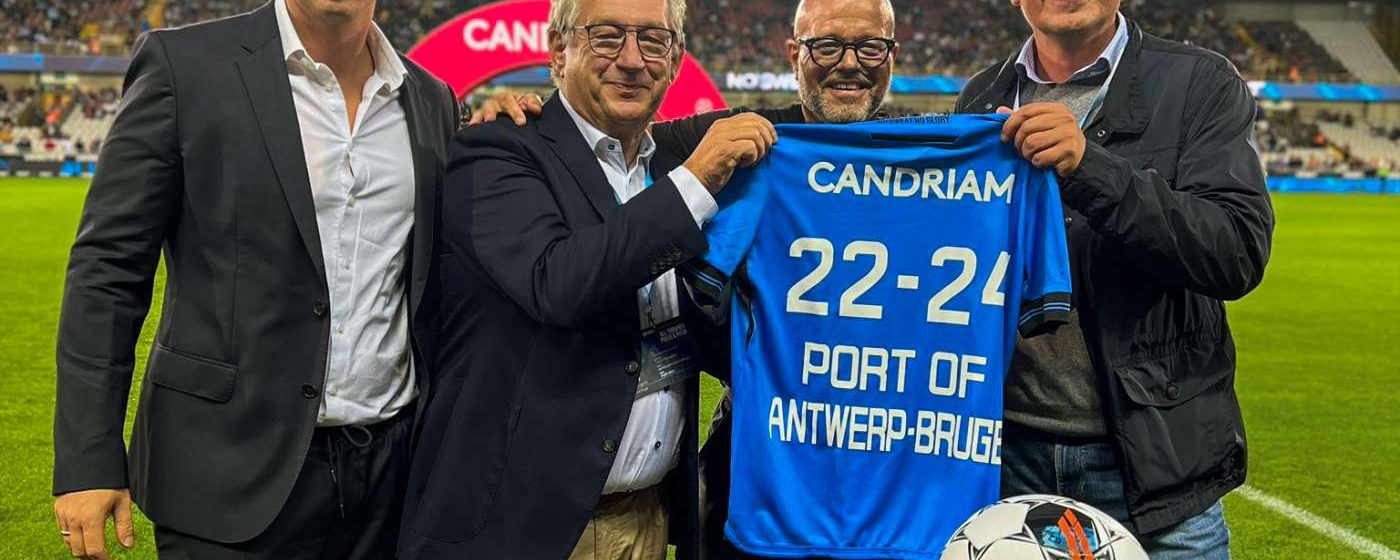 20220907 Port of Antwerp-Bruges sponsor Club Brugge