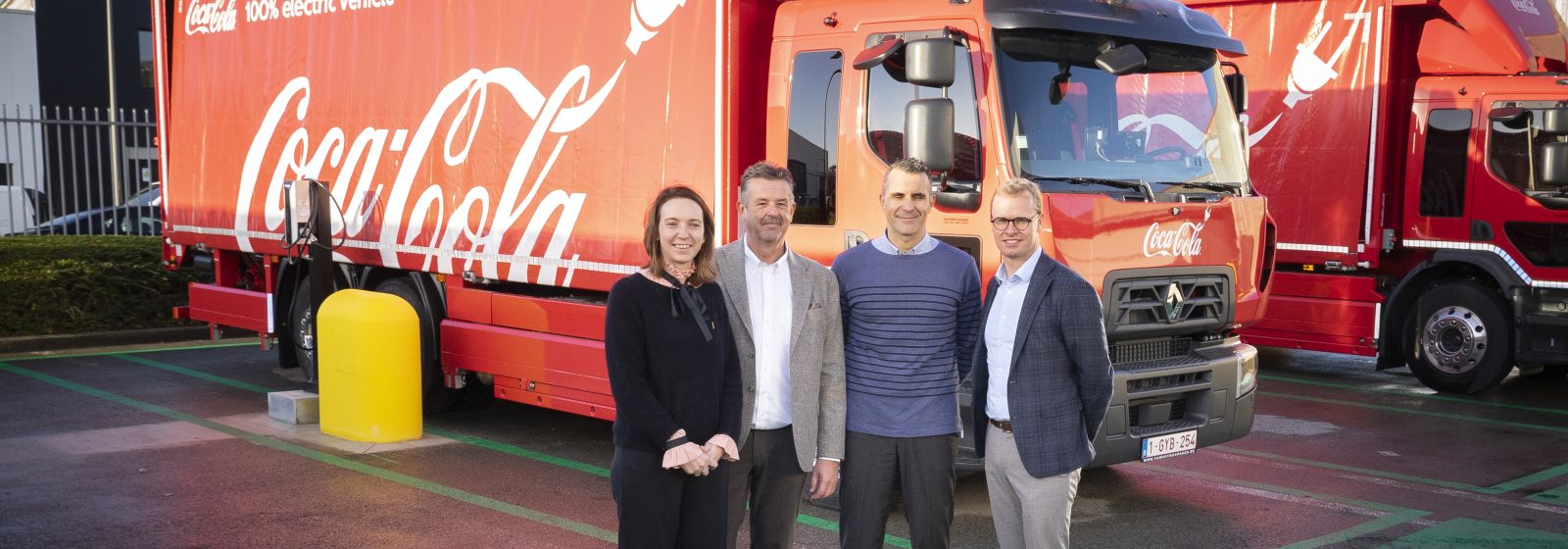 E-trucks Coca-Cola