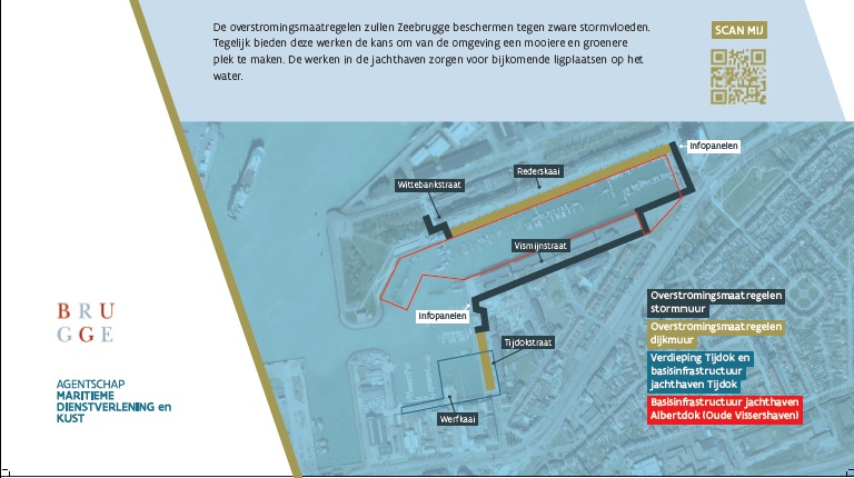 Overstromingsmaatregelen jachthaven Zeebrugge