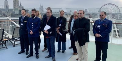 Officieel startschot cruiseseizoen 2023 in Antwerpen