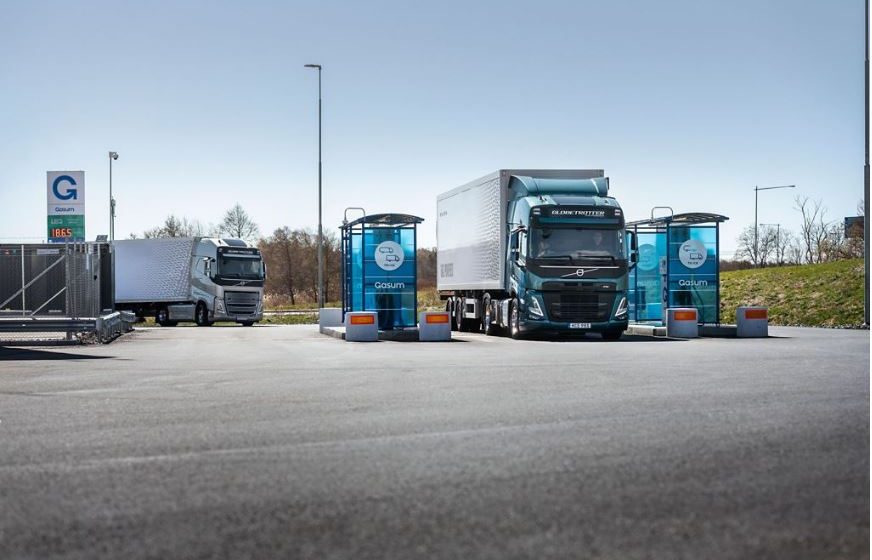 Truck Volvo bio-lng