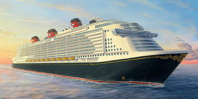 Het cruiseschip 'Global Dream' van Disney komt in 2025 in Singapore in de vaart.