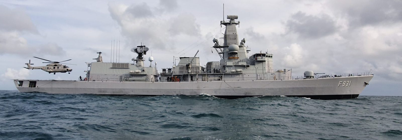 Het Belgische fregat 'Louise Marie'