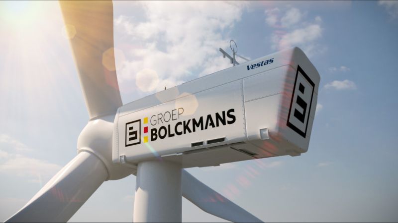 Circulaire windmolen van Groep Bolckmans