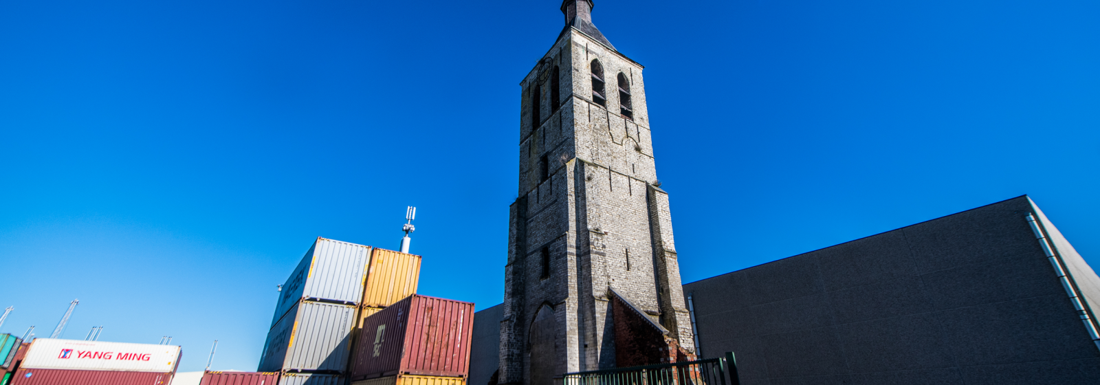 De kerktoren van het verdwenen polderdorp Wilmarsdonk