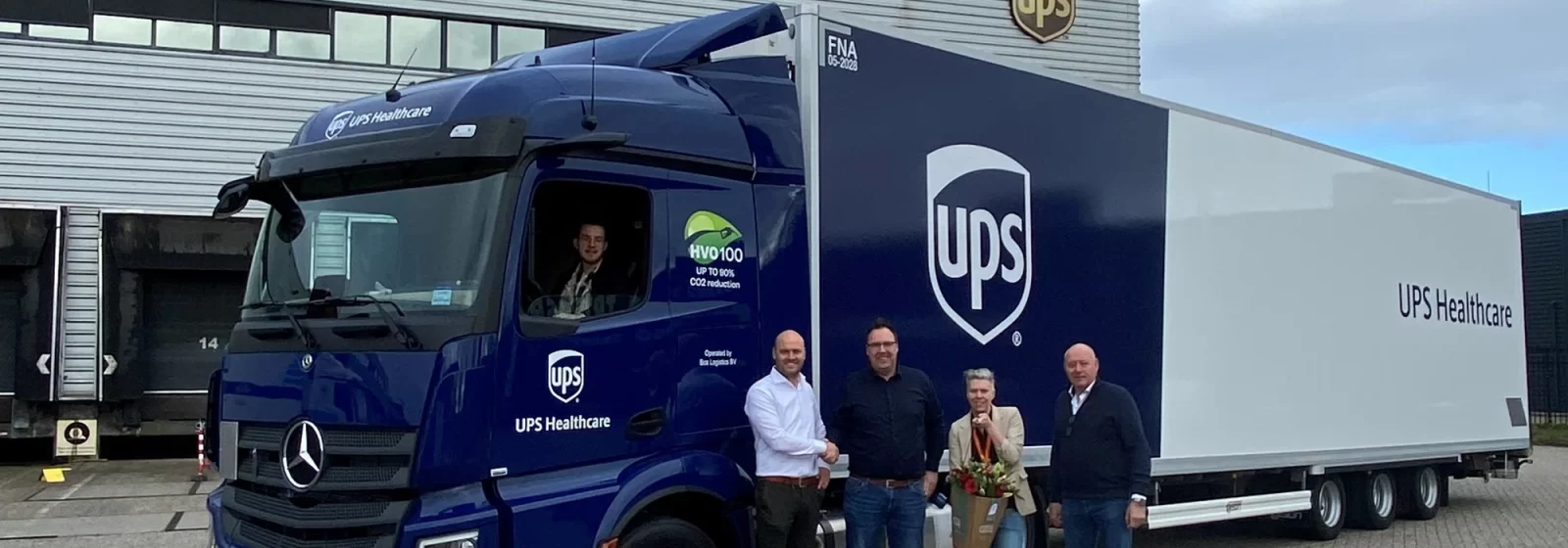 Biobrandstofvrachtwagens UPS