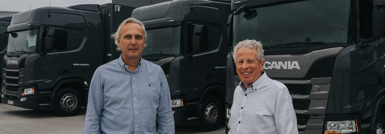 Widem Logistics (Koen Vanden Berghe en rechts Yvan Vande Ghinste)