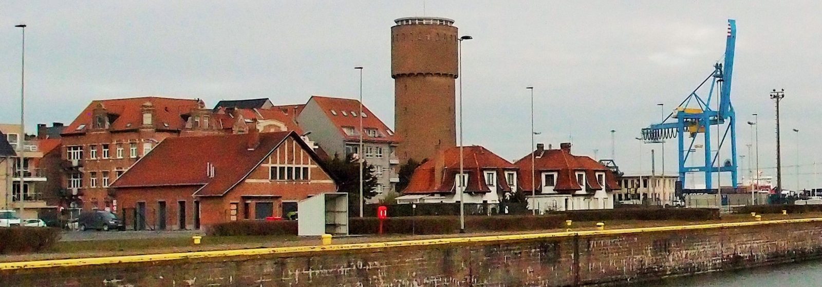 Woningen naast Visartsluis Zeebrugge
