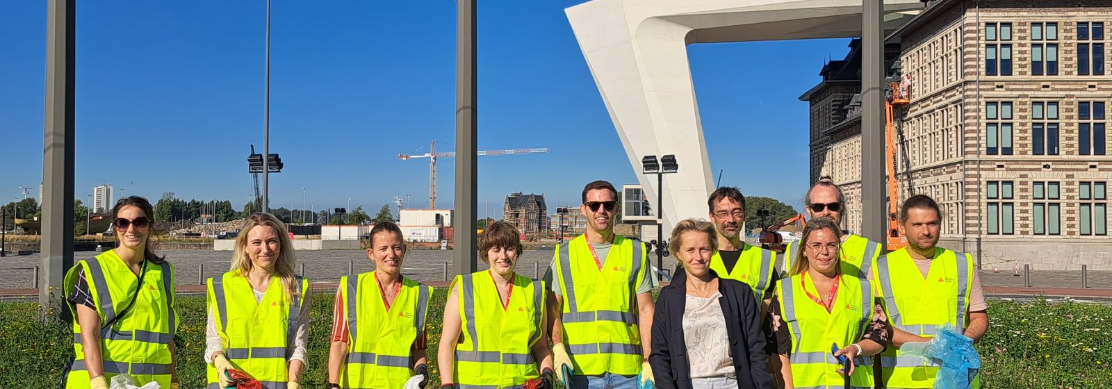 Actie Port CleanUp in Antwerpen 2023