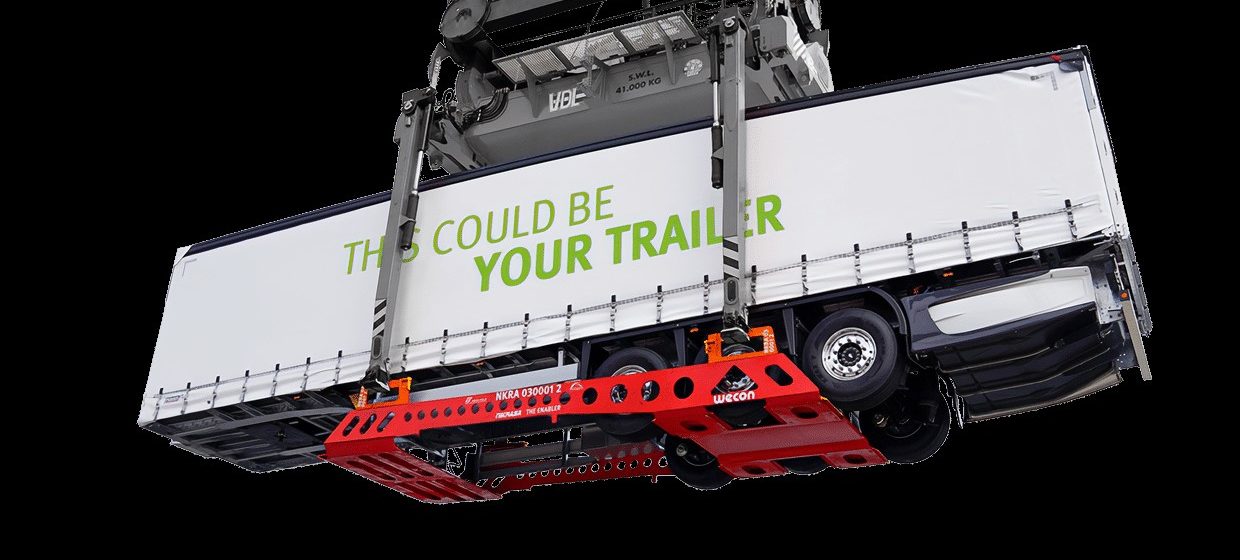 Het Nikrasa-systeem voor niet-kraanbare trailers