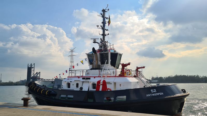 Duurzame RSD-sleepboot '52' van Port of Antwerp-Bruges