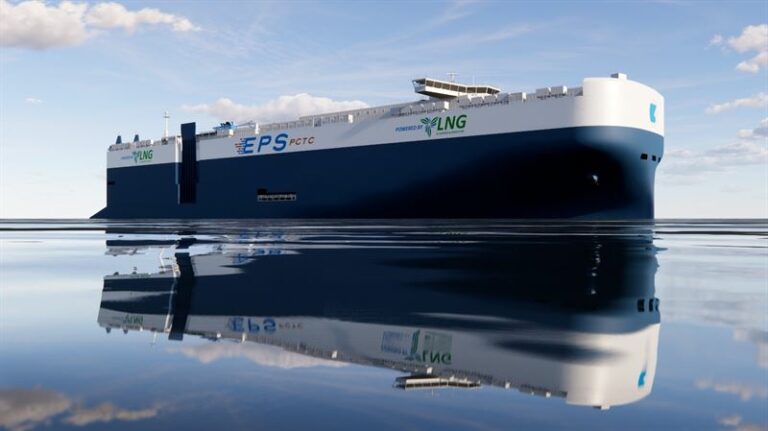 Ontwerp autoschip Eastern Pacific Shipping