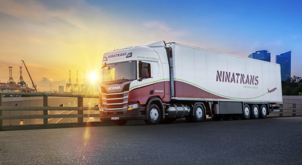 Vrachtwagen Ninatrans