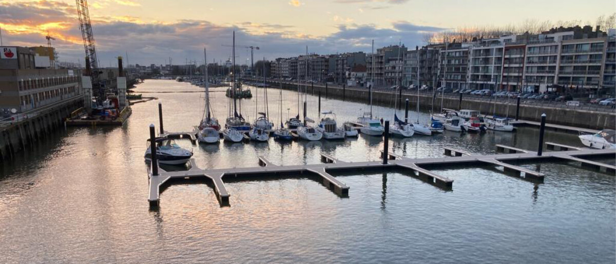 Eerste fase vernieuwing jachthaven Zeebrugge