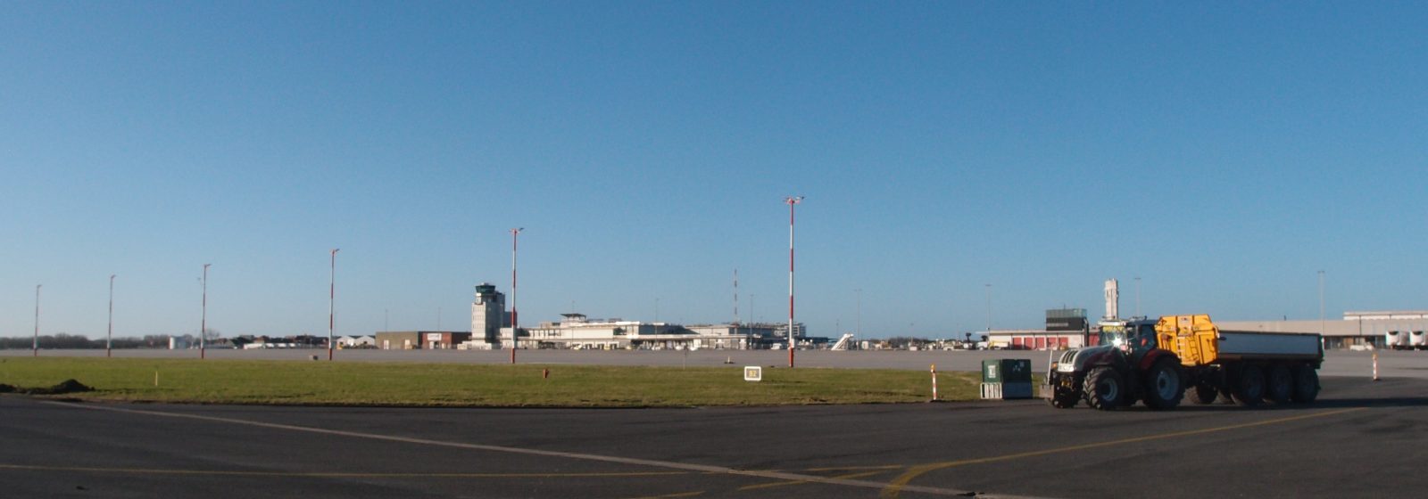 Luchthaven Oostende-Brugge leeg voor renovatie startbaan
