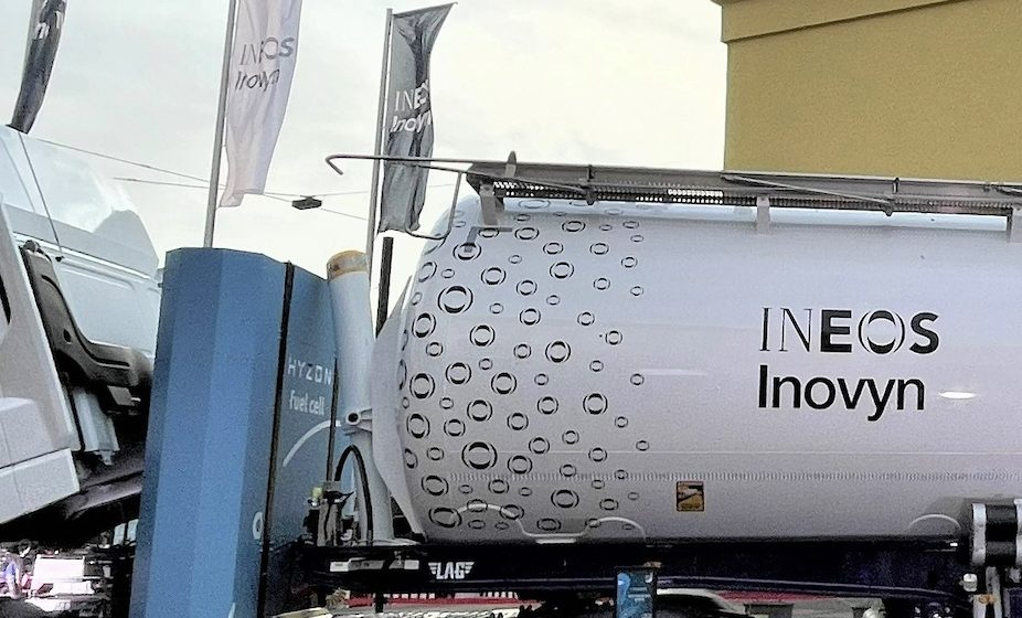 INEOS INOVYN op Hydrogen Truck