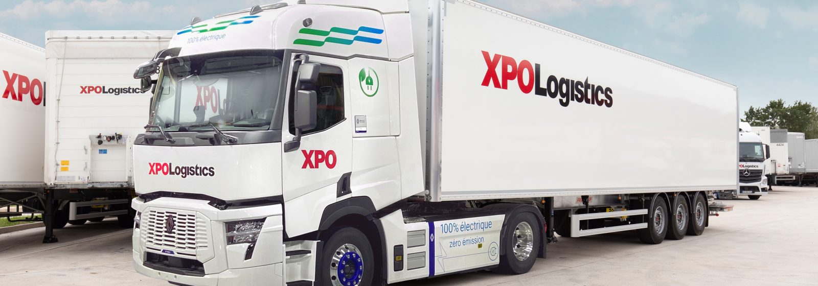 Elektrische vrachtwagen Renault Trucks van XPO Logistics