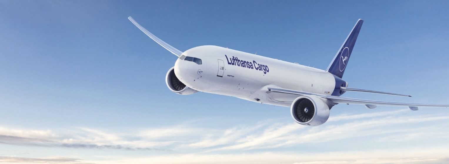 Het B777F-vrachtvliegtuig van Lufthansa Cargo