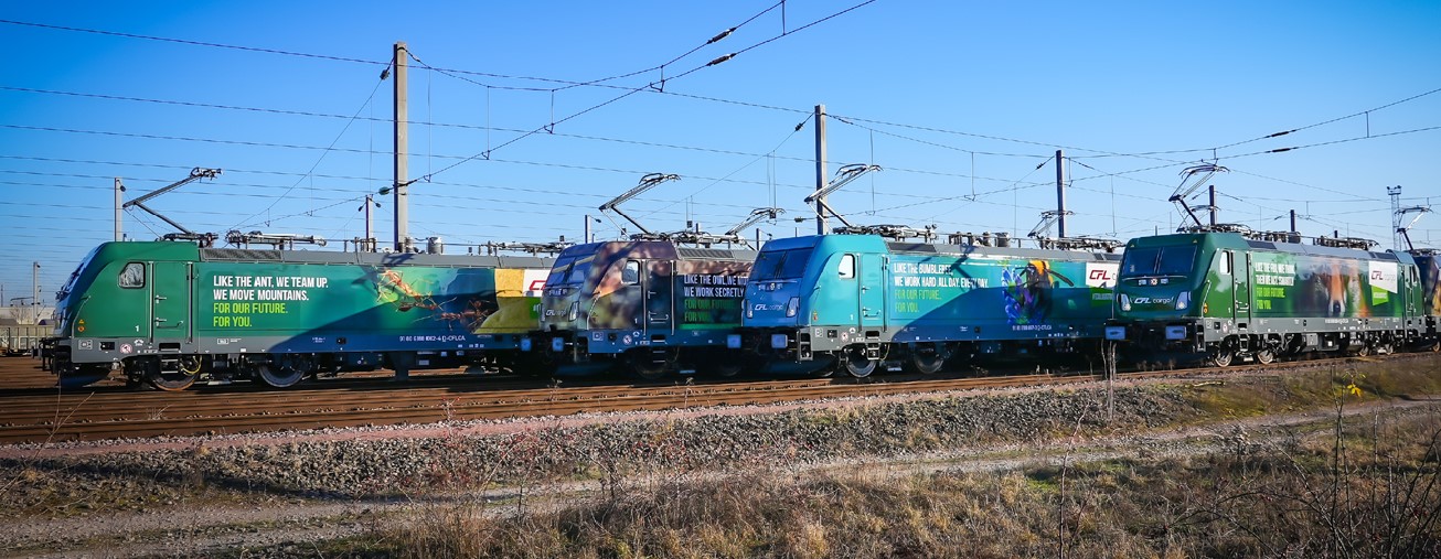 De nieuwe locomotieven van CFL Cargo zijn 'multi system'.