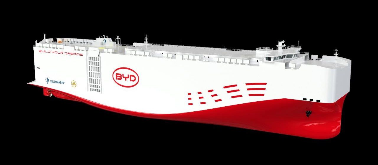 BYD PCTC vessel
